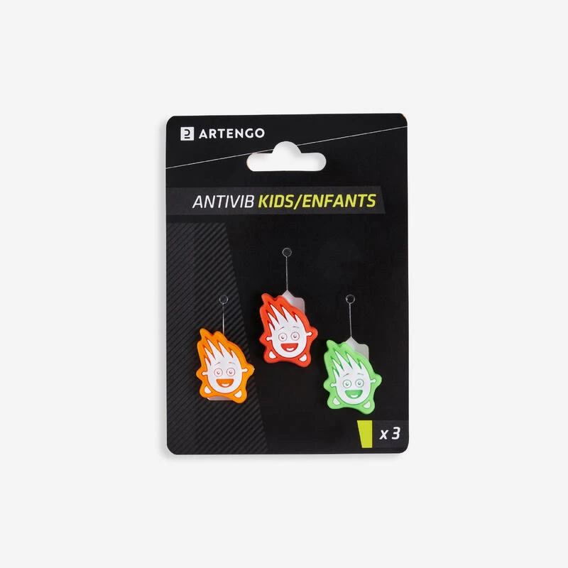 ANTIVIBRATEUR ARTENGO KIDS *3 Rouge Vert Orange