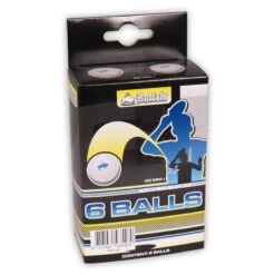 Balles De Tennis De Table Buffalo 3* Ligue 6pcs. Sans CelluloĂŻd