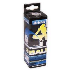 Balles De Tennis De Table Buffalo League 3* 3pcs.