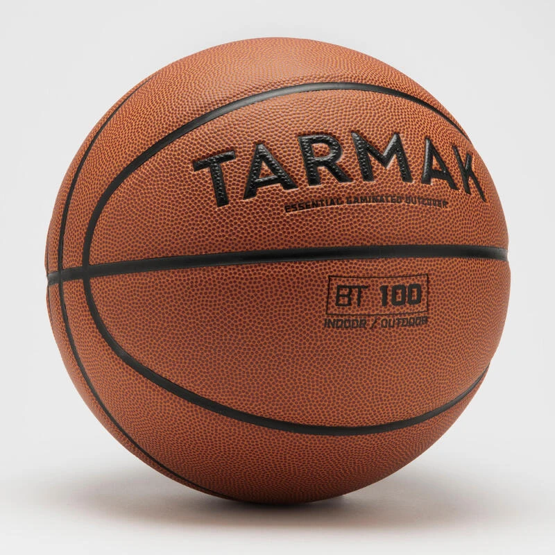 Ballon De Basket BT100 De Taille 7 Orange Pour Les Hommes Ă Partir De 13 Ans . â Image 3