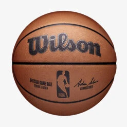 Wilson Ballon De Basketball NBA Taille 7 - NBA OFFICIAL GAME BALL Marron