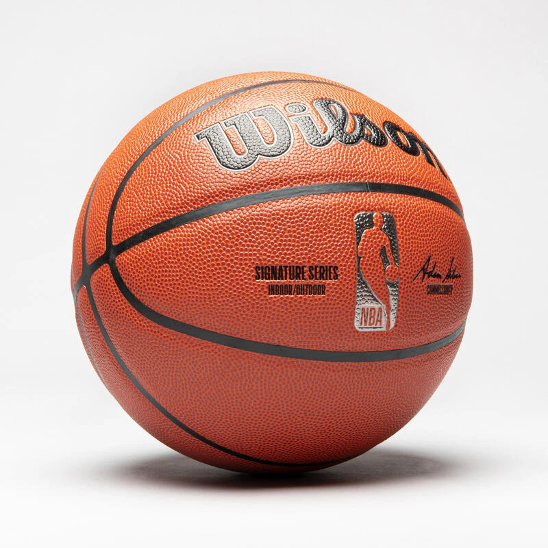 Ballon De Basketball NBA Taille 7 - Wilson Signature Series S7 Orange â Image 3
