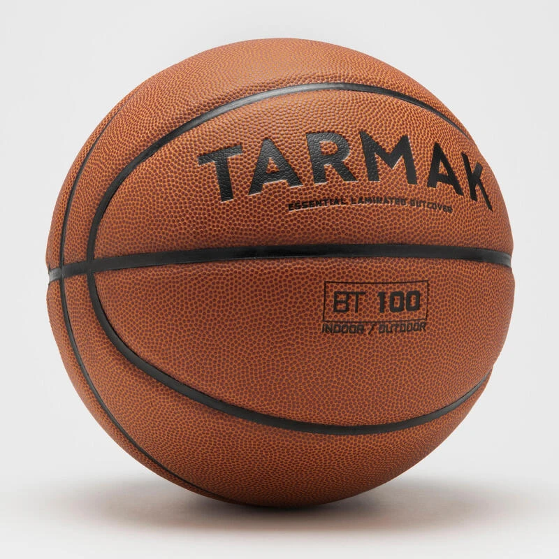Ballon De Basketball Taille 6 - BT100 Touch Marron â Image 3