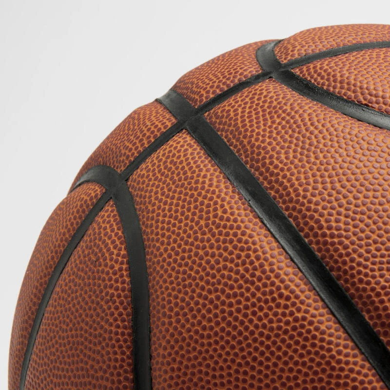 Ballon De Basketball Taille 6 - BT100 Touch Marron â Image 6