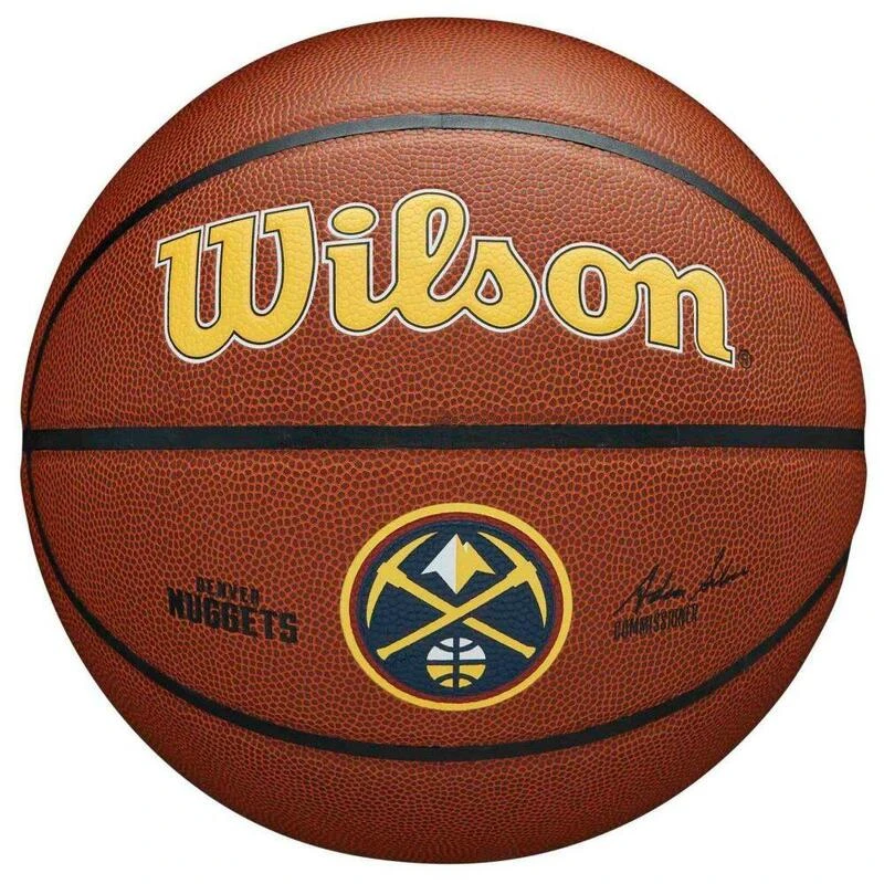 Ballon De Basketball Wilson NBA Team Alliance â Denver Nuggets