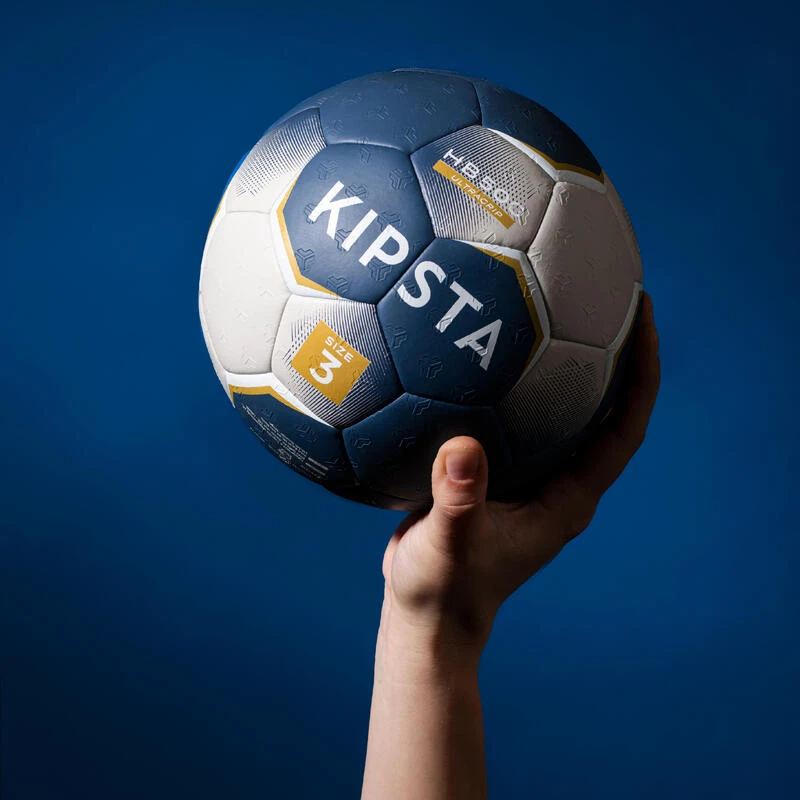 Ballon De Handball Taille 3 - H500 Hybrid Bleu/gris â Image 2