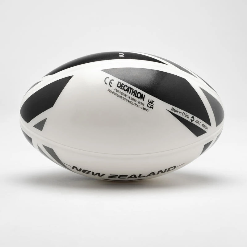 Ballon De Rugby En Mousse Taille 0 - MINI FOAM BALL WRC2023 New Zealand â Image 2