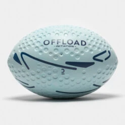 Ballon De Rugby En Mousse Taille 3 - Initiation Bleu