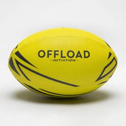 Ballon De Rugby Enfant Taille 3 - Inititation Light Jaune
