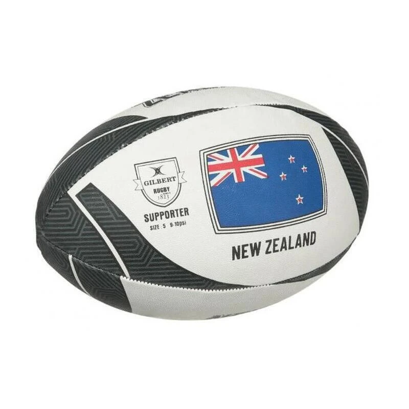 Ballon De Rugby Gilbert Supporter New Zealand â Image 2
