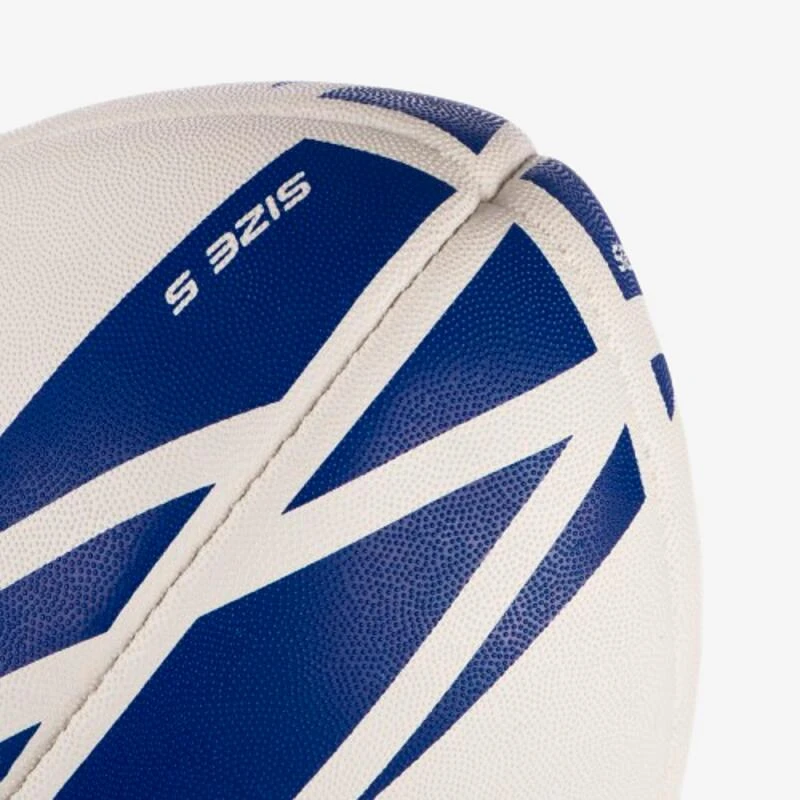 Ballon De Rugby Taille 5 - R100 Training Bleu â Image 3