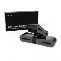 Bande De Prise Pour Tennis: Overgrip 2 Pcs | Sans Plastique - Noir