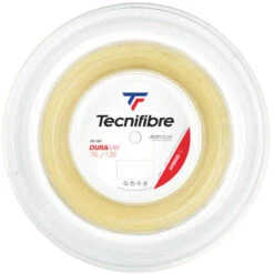 TECNIFIBRE BOBINE DE CORDAGE TENNIS MULTIFILAMENTS POLYESTER DURAMIX 1.35mm NATUREL 200m