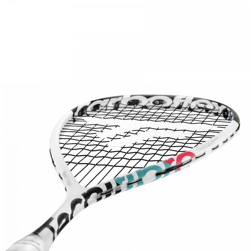 TECNIFIBRE Carboflex 125 NS X-Top (2022) Adulte Raquette De Squash - Blanc/Noir â Image 3