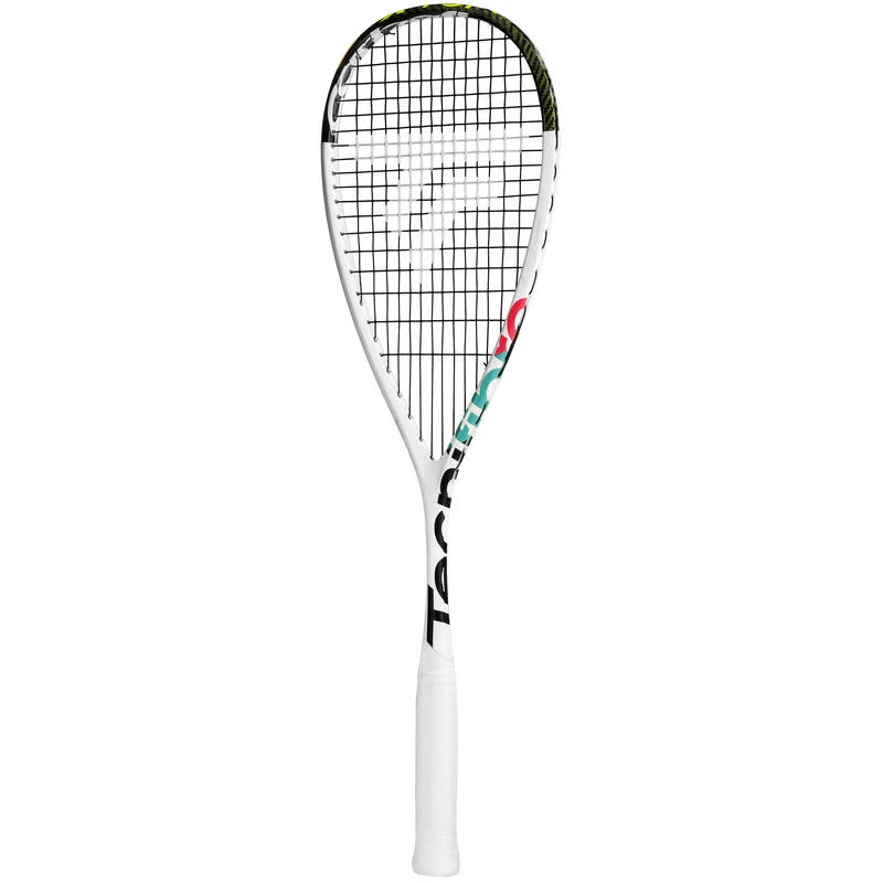 TECNIFIBRE Carboflex 125 NS X-Top (2022) Adulte Raquette De Squash - Blanc/Noir