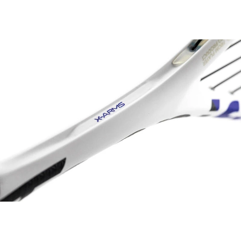 TECNIFIBRE Carboflex 130 X-Top (2022) Adulte Raquette De Squash - Blanc/Noir/Bleu â Image 3