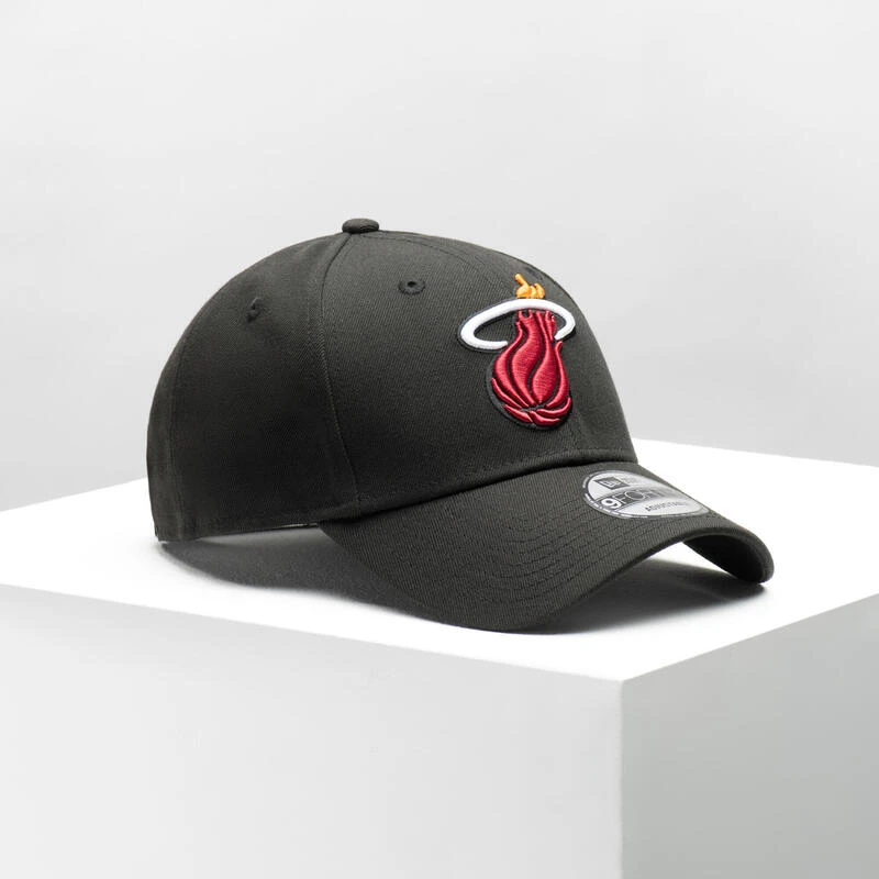 NEW ERA Casquette Basketball NBA Homme / Femme - Miami Heat Noir â Image 2