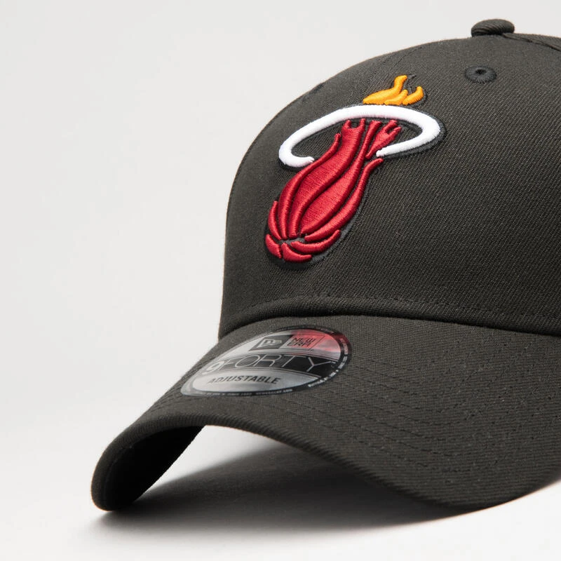 NEW ERA Casquette Basketball NBA Homme / Femme - Miami Heat Noir â Image 3