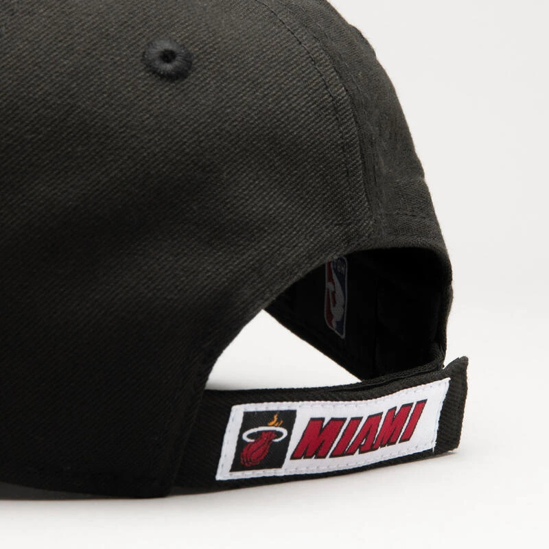 NEW ERA Casquette Basketball NBA Homme / Femme - Miami Heat Noir â Image 7