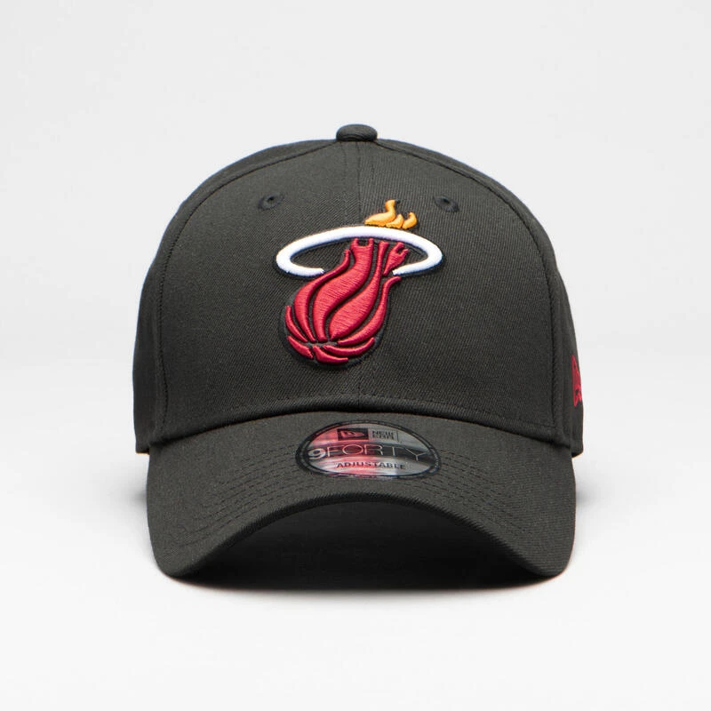 NEW ERA Casquette Basketball NBA Homme / Femme - Miami Heat Noir