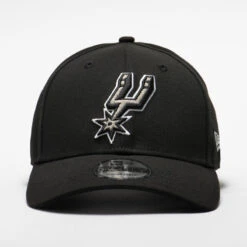 NEW ERA Casquette Basketball NBA Homme / Femme - San Antonio Spurs Noir