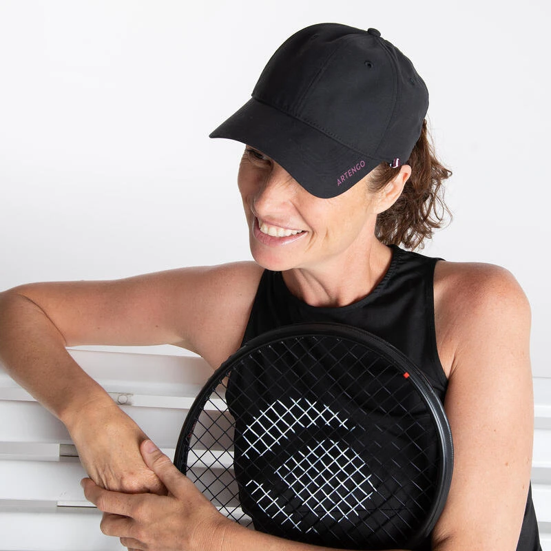 CASQUETTE DE SPORT ARTENGO TC 500 NOIR T56 â Image 5