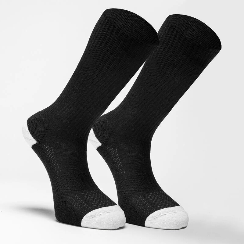 Chaussettes De Handball Adulte - 1 Paire H500 Noir â Image 3