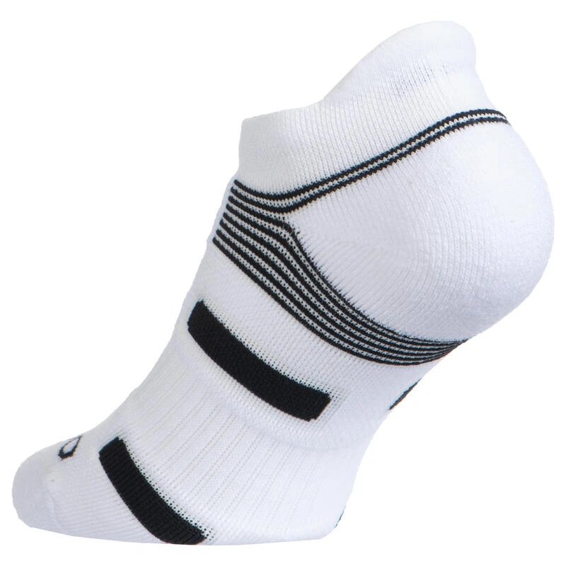 Artengo CHAUSSETTES DE TENNIS BASSE RS 560 BLANC NOIR LOT DE 3 â Image 3
