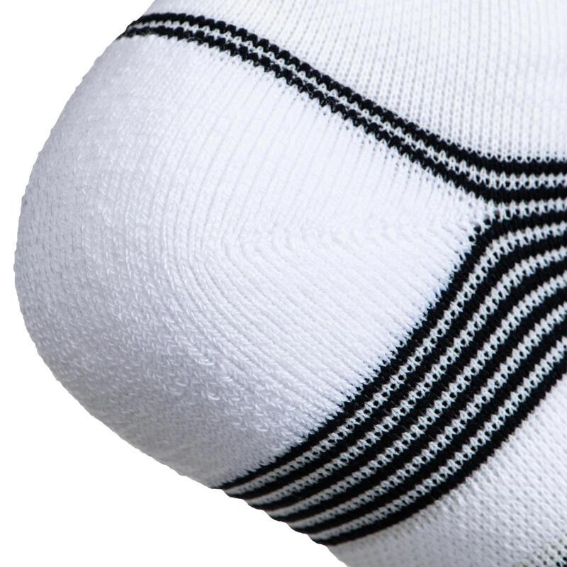 Artengo CHAUSSETTES DE TENNIS BASSE RS 560 BLANC NOIR LOT DE 3 â Image 5