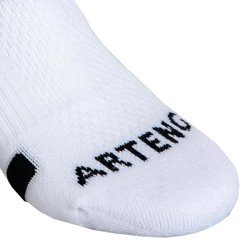 Artengo CHAUSSETTES DE TENNIS BASSE RS 560 BLANC NOIR LOT DE 3 â Image 8