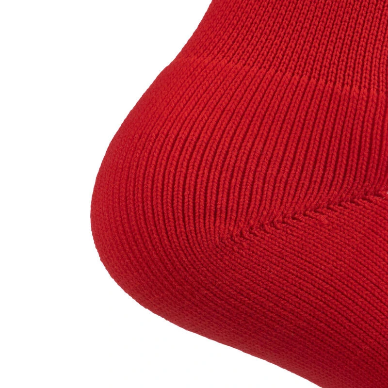 Chaussettes Hautes De Rugby Homme/Femme - R500 Rouge Jaune â Image 3
