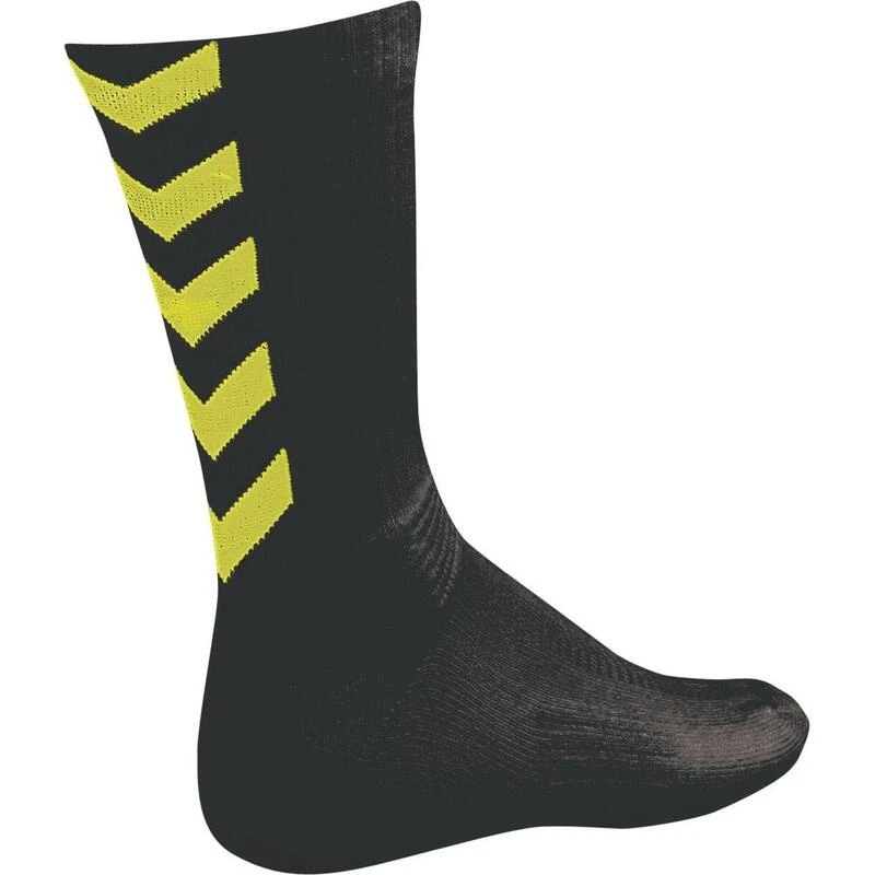 Chaussettes Hummel HmlAUTHENTIC Indoor Noir/ Jaune â Image 2