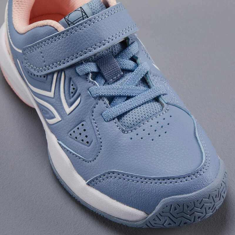 Artengo CHAUSSURE DE TENNIS ENFANT TS530 SCRATCH GRIS ROSE â Image 6