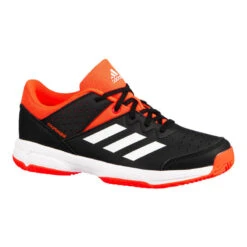 Chaussures De BADMINTON Et Sports INDOORS ADIDAS COURT STABIL JR Noir