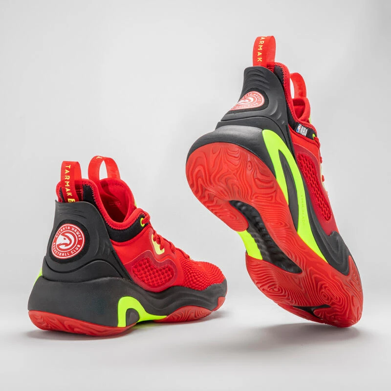 CHAUSSURES DE BASKETBALL NBA ATLANTA HAWKS HOMME/FEMME - SE900 ROUGE â Image 8
