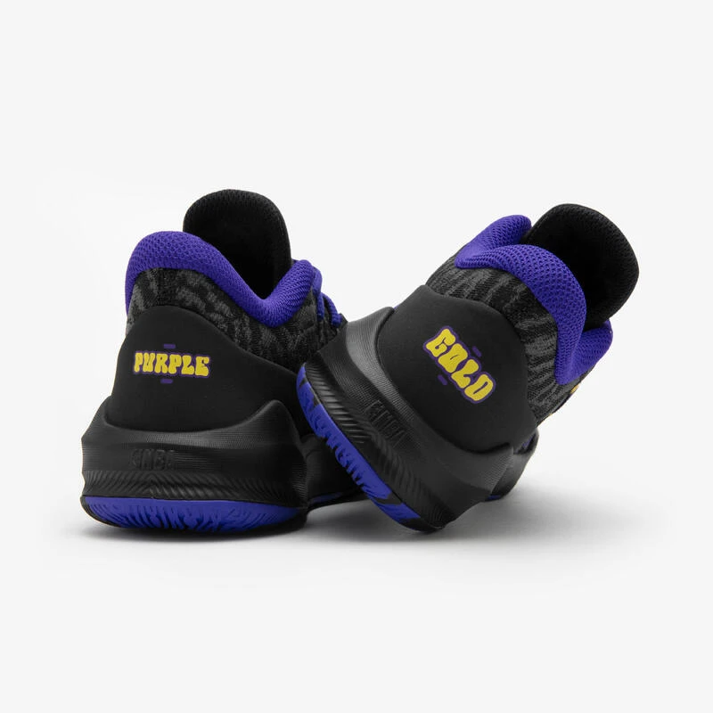 Chaussures De Basketball NBA Lakers Enfant - FAST 900 LOW-1 Noir â Image 6