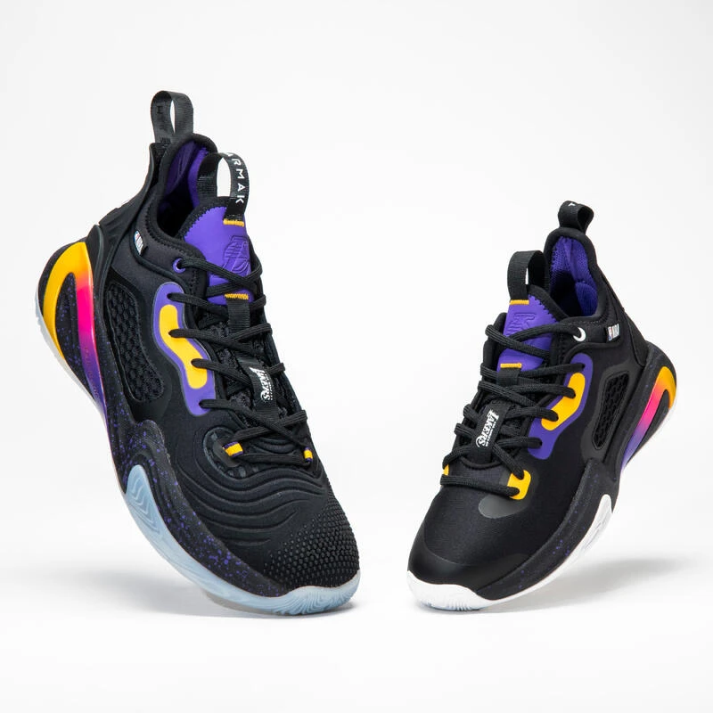 CHAUSSURES DE BASKETBALL NBA LOS ANGELES LAKERS HOMME/FEMME - SE900 NOIR â Image 7