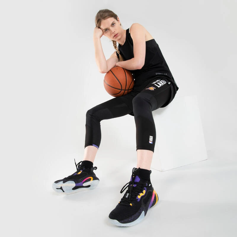 CHAUSSURES DE BASKETBALL NBA LOS ANGELES LAKERS HOMME/FEMME - SE900 NOIR â Image 8