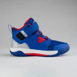 CHAUSSURES DE BASKETBALL POUR GARCON/FILLE CONFIRME(E) Bleu Rouge SPIDER LACE