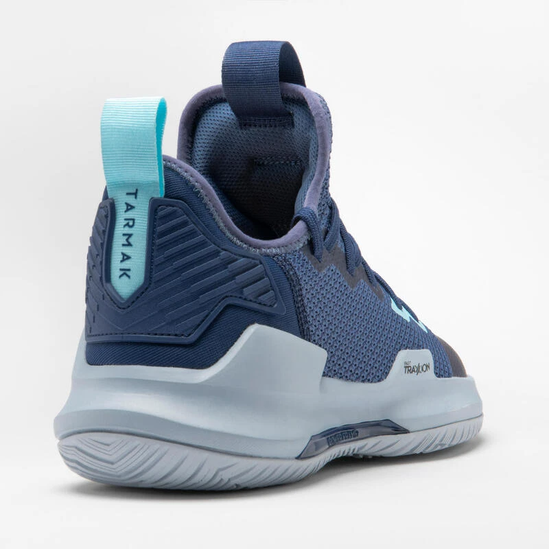 CHAUSSURES DE BASKETBALL TIGE BASSE HOMME/FEMME - FAST 500 MARINE BLEU CLAIR â Image 5