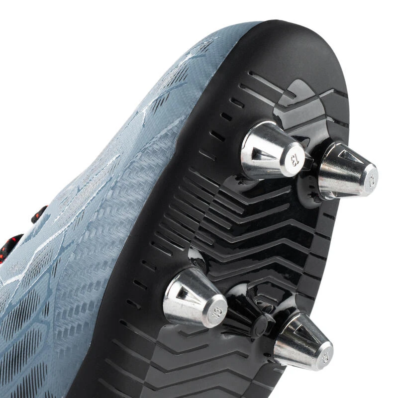 Chaussures De Rugby Terrain Gras Homme - ADVANCE R500 SG HYBRID Gris Orange â Image 7