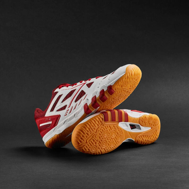 CHAUSSURES DE TENNIS DE TABLE TTS 560 ROUGE/BLANCHE â Image 2