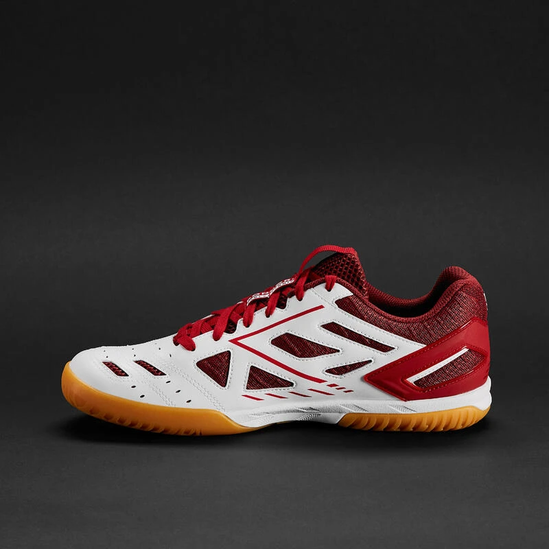 CHAUSSURES DE TENNIS DE TABLE TTS 560 ROUGE/BLANCHE â Image 6