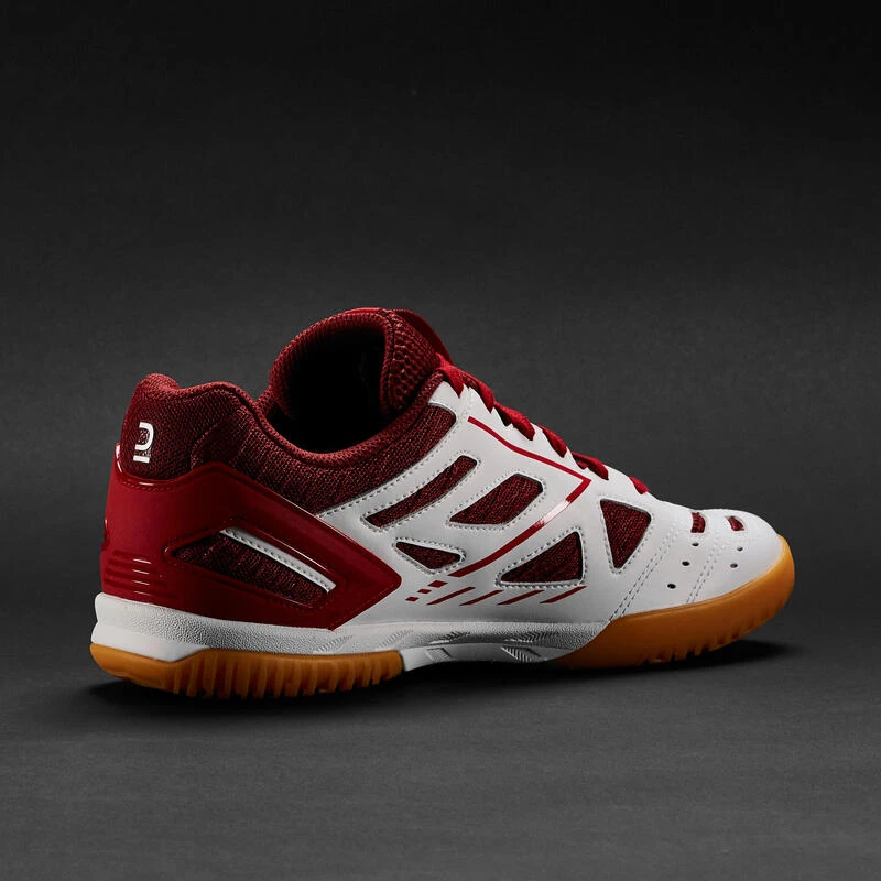 CHAUSSURES DE TENNIS DE TABLE TTS 560 ROUGE/BLANCHE â Image 7