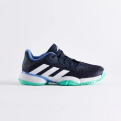 ADIDAS Chaussures De Tennis Enfant Multicourt - BARRICADE Bleu Blanc