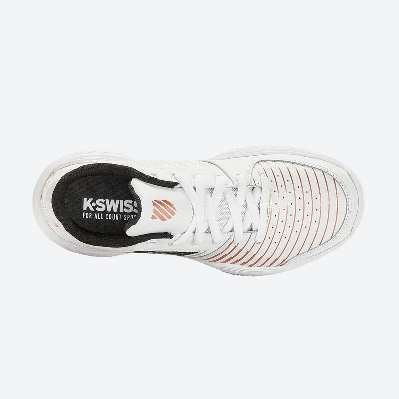 K-Swiss Chaussures De Tennis Femme Terre Battue - COURT EXPRESS HB Blanc Marine â Image 6