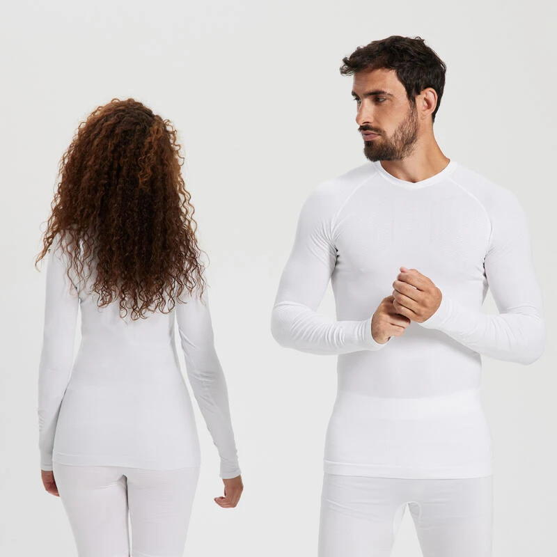 Kipsta COLLANT THERMIQUE ADULTE KEEPDRY 500 BLANC â Image 3