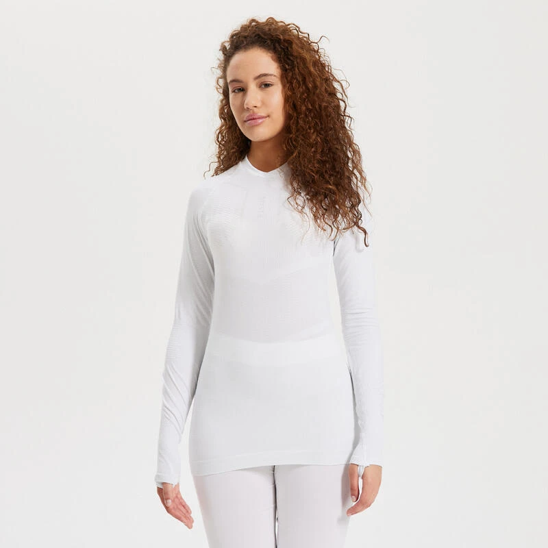 Kipsta COLLANT THERMIQUE ADULTE KEEPDRY 500 BLANC â Image 4