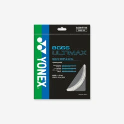 YONEX CORDAGE DE BADMINTON BG 66 ULTIMAX BLANC