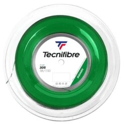 TECNIFIBRE Cordage De Squash 305 Vert 200m Bobine 1,10mm